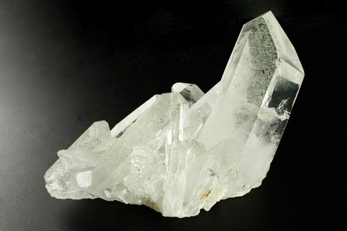 Clear Quartz Crystal Cluster - Brazil #292122